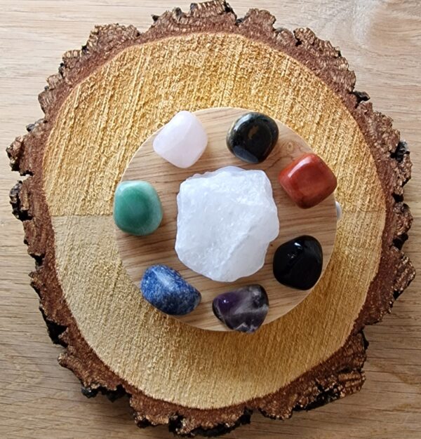 7 Chakra Edelstenen Lamp - Afbeelding 3