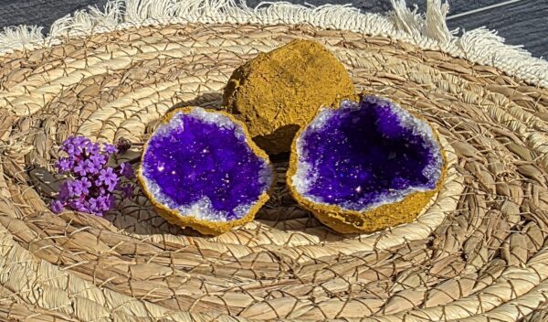 Amethist paars kleurige Geode - Afbeelding 3