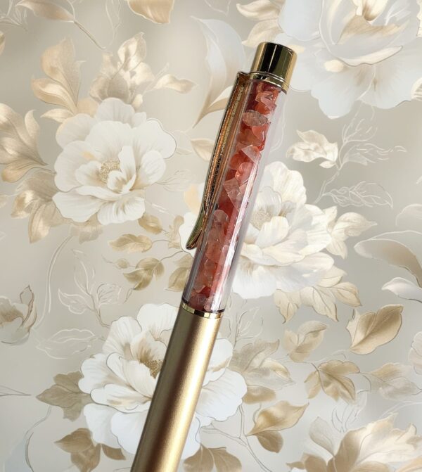 Edelsteenpen Carneool - Afbeelding 2