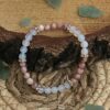 Armband met Groene en Roze Opaal - Afbeelding 2