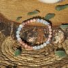 Armband met Groene en Roze Opaal