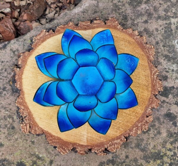 Lotus sfeerlicht blauw - Afbeelding 3