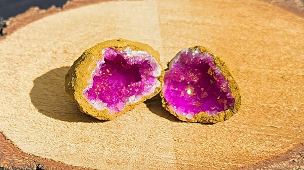 Robijnrode Geode – 5-8 cm - Afbeelding 3