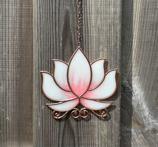 Roze Lotus Raamhanger