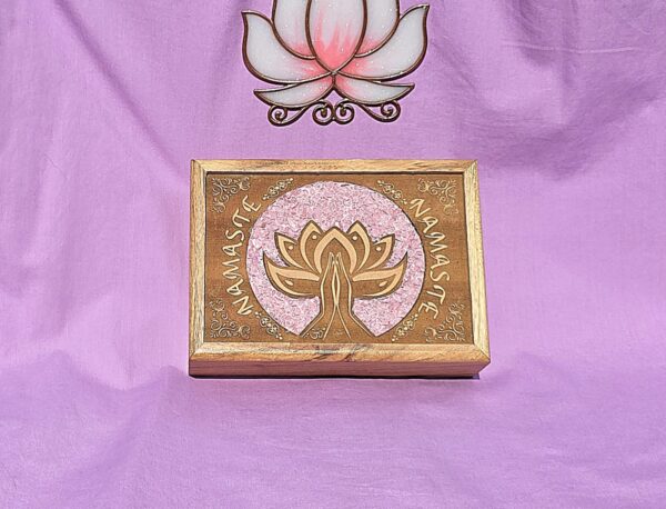Tarot of Sieradendoos – Lotus Namaste met Rozenkwarts
